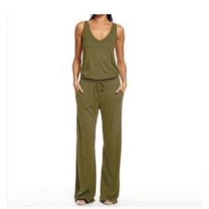 Michael Stars Khaki Jumpsuit
